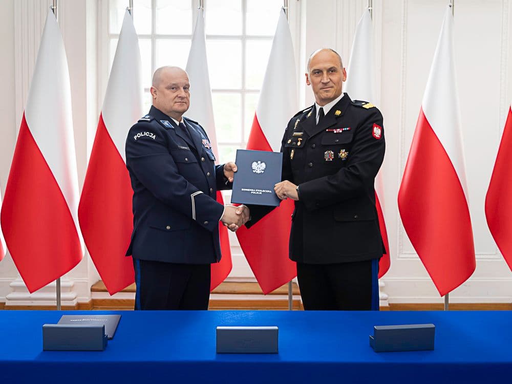 Policja Warszawa: Współpraca z Akademią Pożarniczą dla zwiększenia bezpieczeństwa — Warszawa